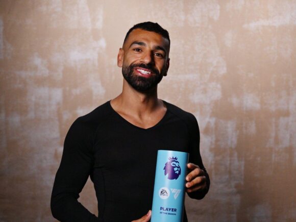 Mohamed Salah is named the Premier League Player of the Season for 2024–2025