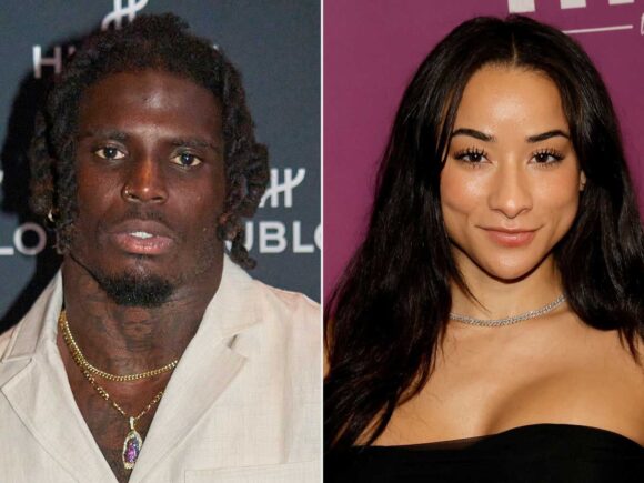 Tyreek Hill and his 5-month-old daughter are at the center of an ugly divorce