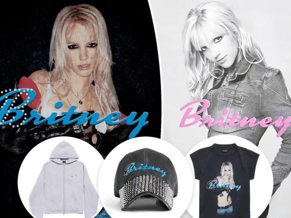 Balenciaga and Britney Spears Collaborate Boldly on a Throwback Project