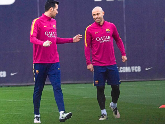 “I never doubted Mascherano and Busquets would make great coaches,” said Luis Enrique