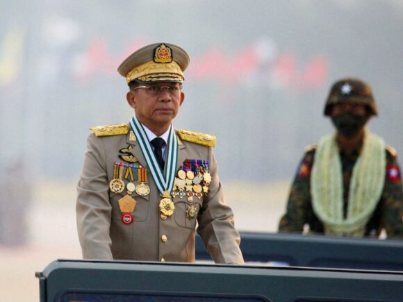 Myanmar detains a six-year-old girl as one of the suspects in the murder of a retired general