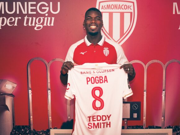 Pogba signs a two-year contract with Monaco after the doping the ban