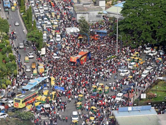 At least 11 people have lost their lives in a crowd surge outside an Indian cricket stadium