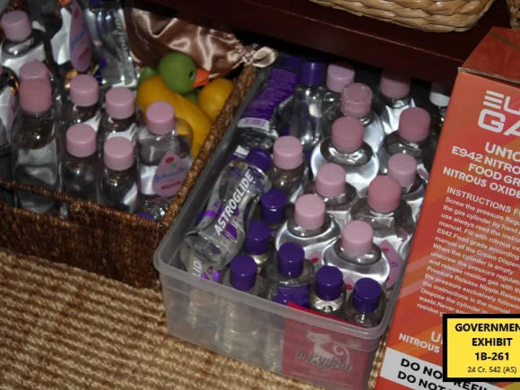 Diddy’s Baby Oil and Lubricant Stash Was Exposed in a Humidity-Controlled Case