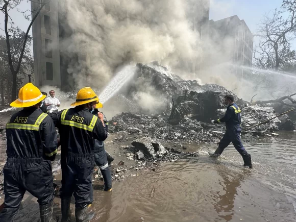 A British national escapes the Air India crash that killed more than 200 people