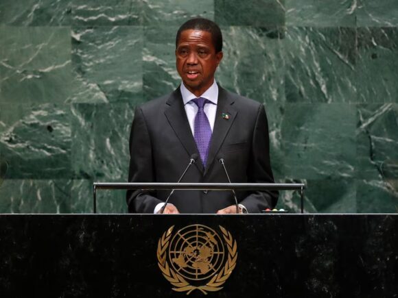 Edgar Lungu, the former president of Zambia, passed away