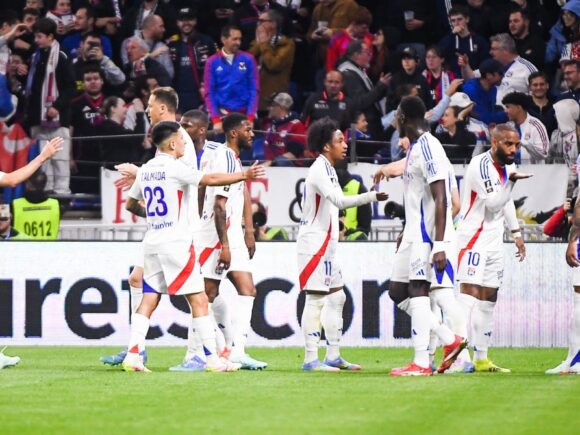 Lyon, the seven-time French champions, was demoted due to financial difficulties