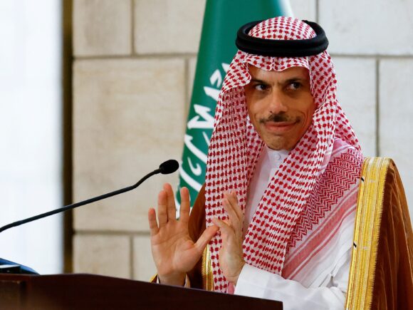 Syria’s state employees will receive financial assistance from Saudi Arabia and Qatar, the Saudi foreign minister said