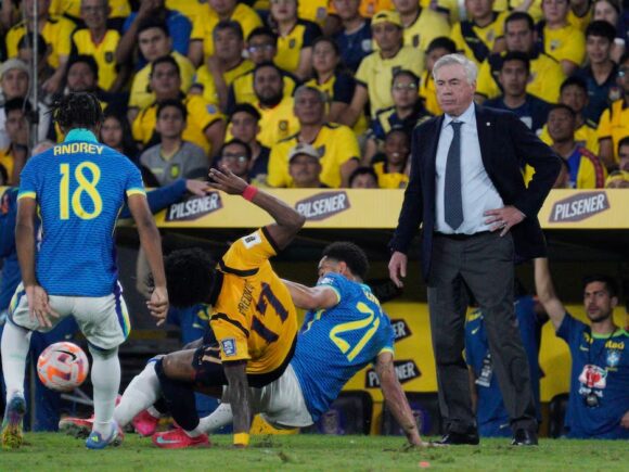Not exciting Carlo Ancelotti’s first game in charge led to a 0-0 draw between Brazil and Ecuador