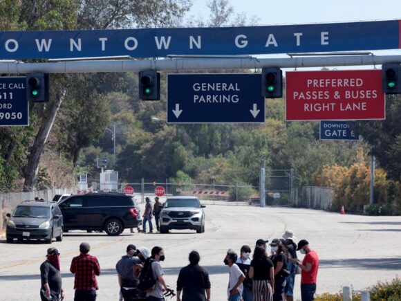 The LA Dodgers claim that they refused immigration officials entry to the Dodger Stadium parking lot