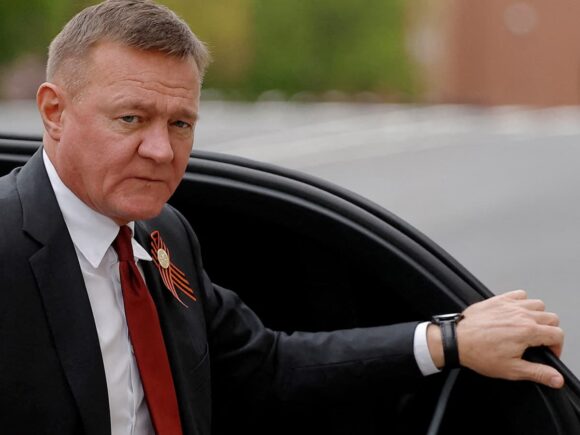 The fired Russian transport minister was discovered shot and killed in a car