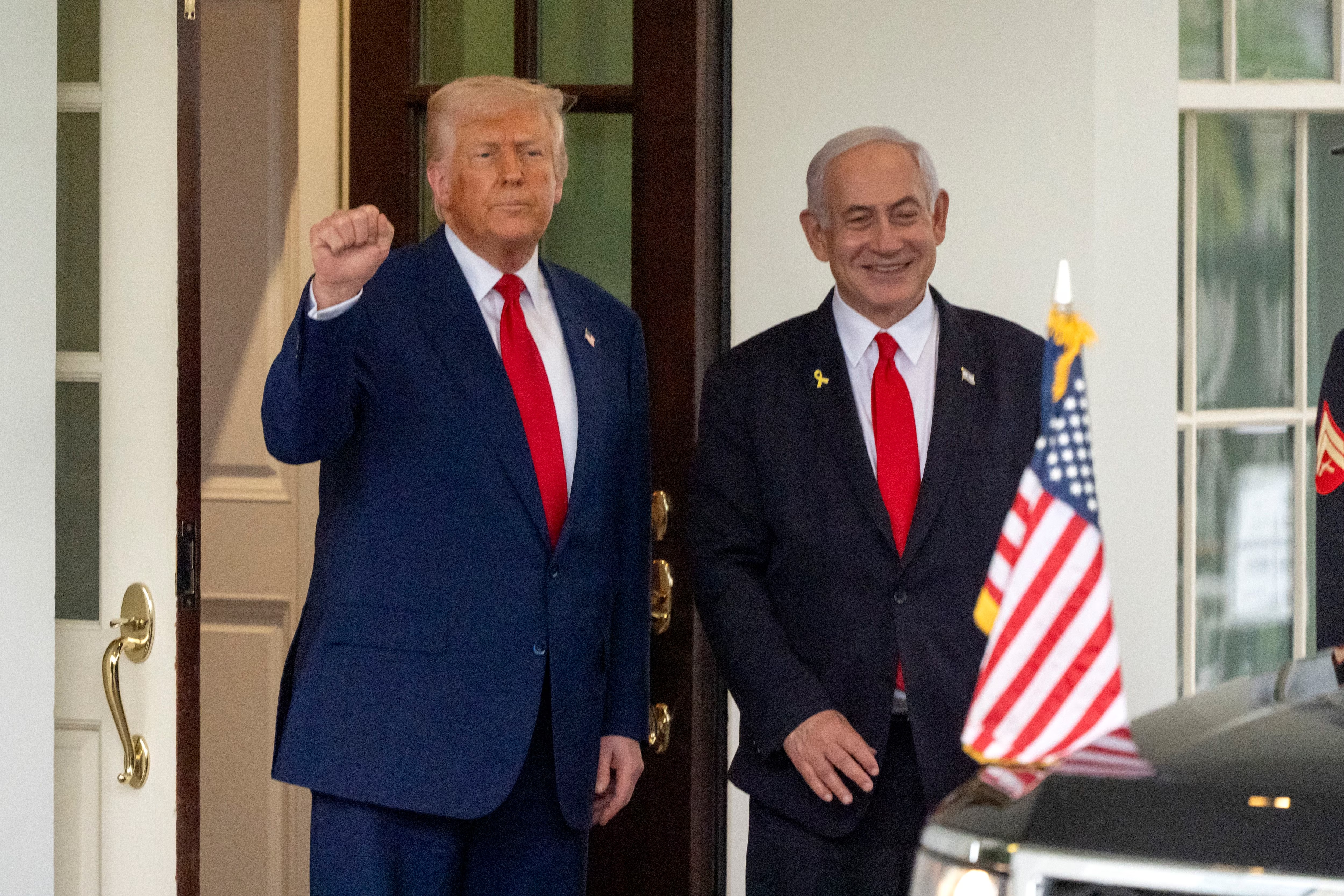 Trump and Netanyahu Meet as Hopes for a Ceasefire Deal in Gaza Increase