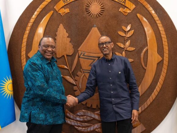 Kenyatta and Kagame spoke about DR Congo’s peace initiatives