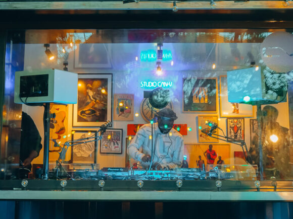 Jesse Mwenda, a Kenyan DJ and architect, creates the sustainable studio Can-V to empower DJs