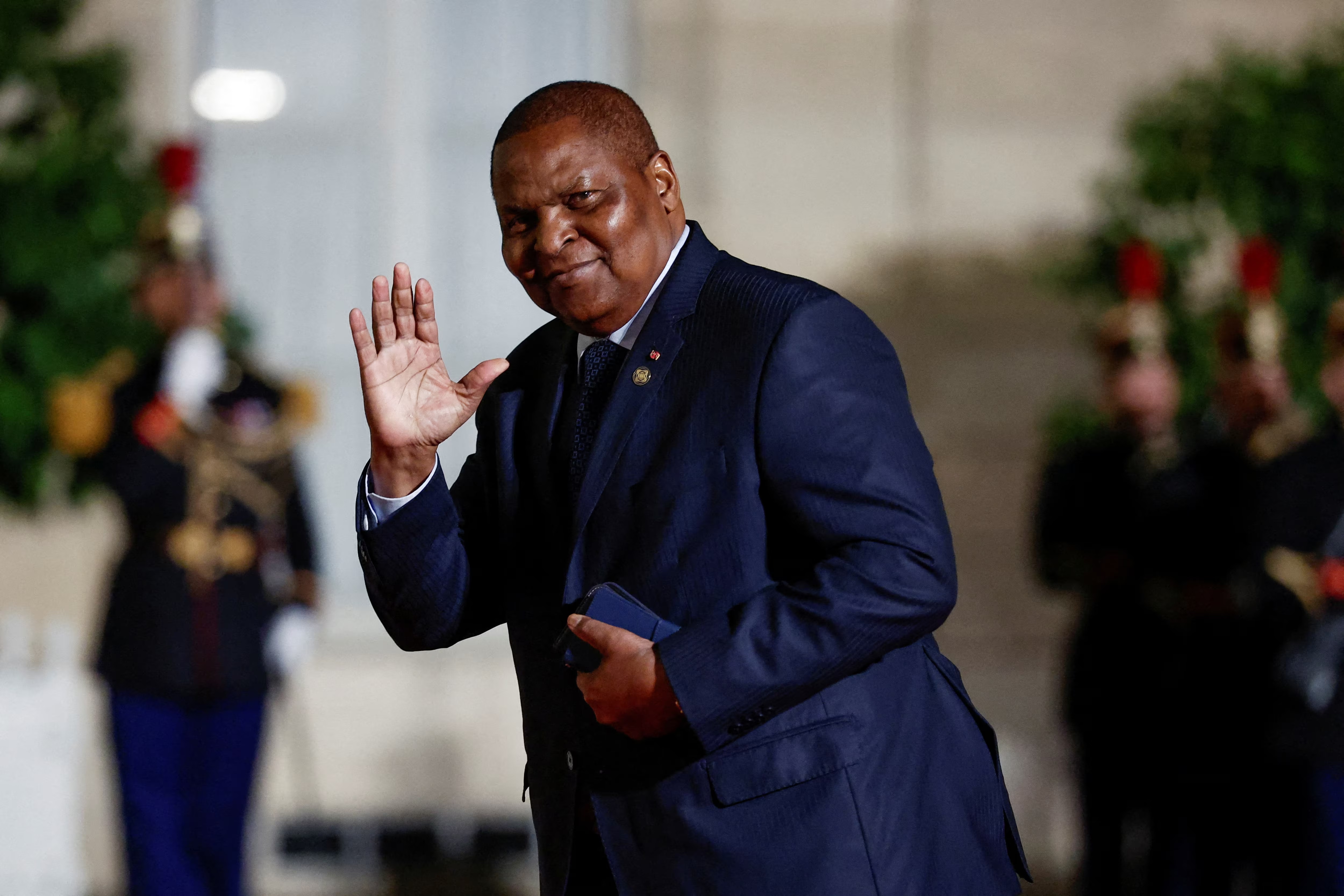 Touadera of the Central African Republic declares his bid for a third term