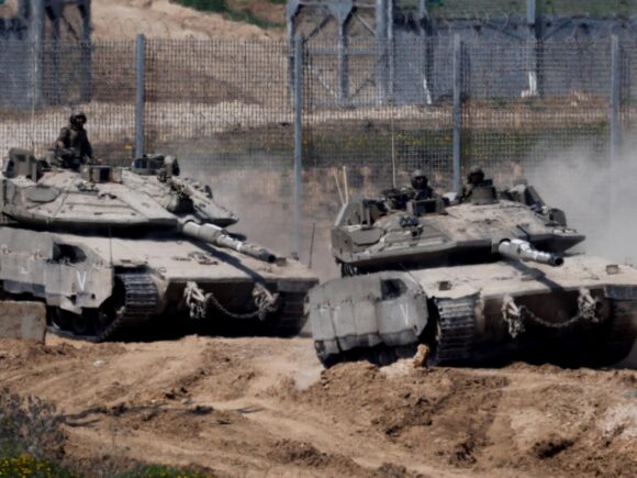 Israeli tanks launch a first-ground assault on Deir al-Balah amid intense strikes throughout Gaza