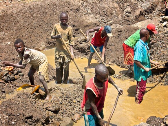 A gold miner in the Congo says that M23 rebels make workers do work for free