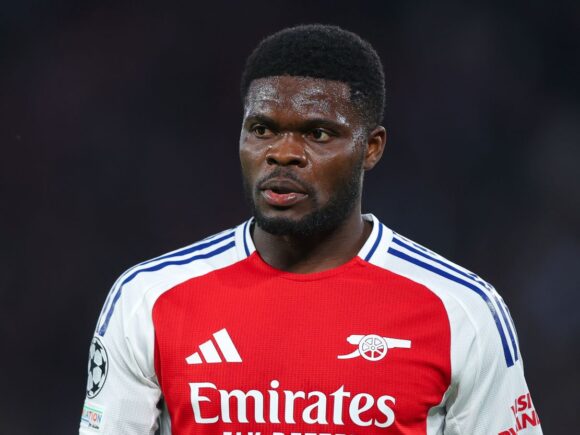 Thomas Partey, an Arsenal star accused by the Metropolitan Police with five counts of rape