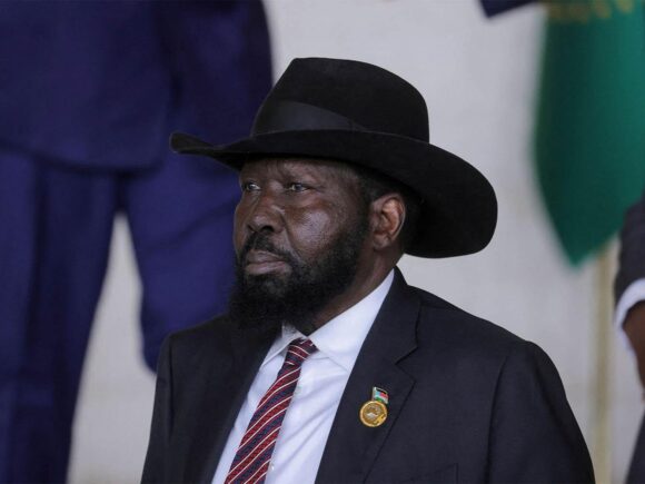 The president of South Sudan dismisses the army chief after seven months in office