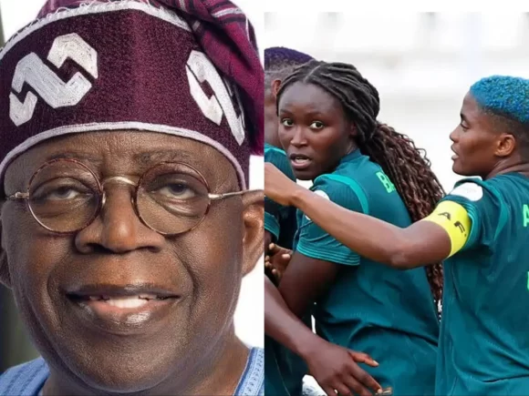 President Tinubu grants Super Falcons players and officials a national honor