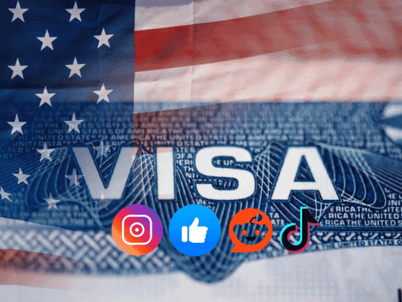 Social media is now a component of US visa applications due to the rise of digital vetting