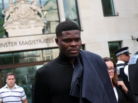 Thomas Partey was under pressure once the terms of his bail were revealed