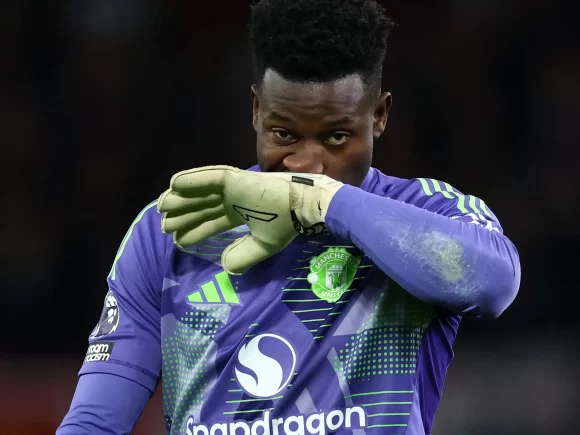 Onana tries to be healthy for the match against Arsenal