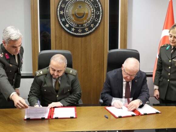 Turkey pledges military assistance and weapons in a defense pact signed with Syria’s interim government