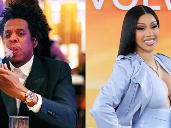 Cardi B, a rapper, samples a Jay-Z classic in her latest song