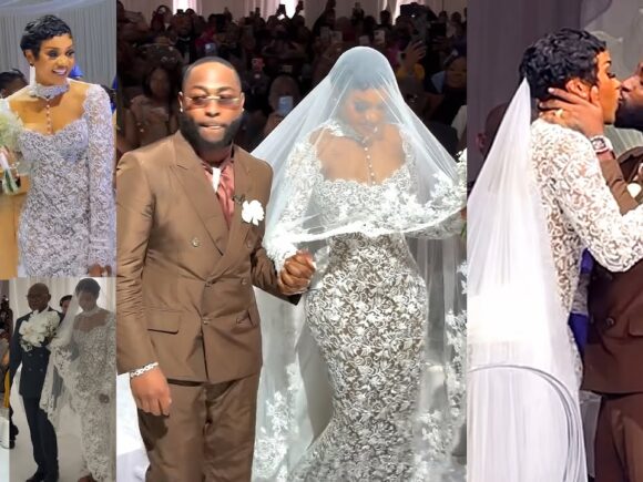 Davido and Chioma wed in a lavish, celebrity-studded white wedding in Miami