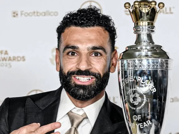 Salah creates history with his third PFA Player of the Year award