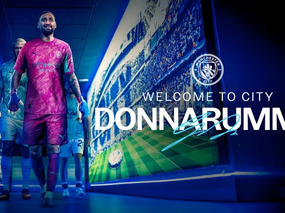Donnarumma, the Italian goalkeeper, has joined Manchester City from PSG
