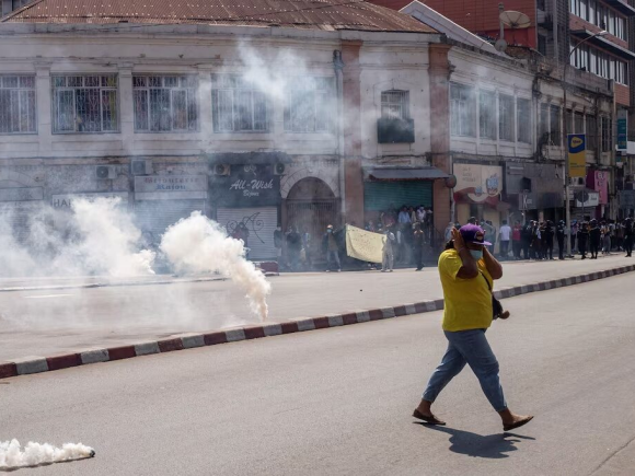 The capital of Madagascar has imposed a curfew following violent protests