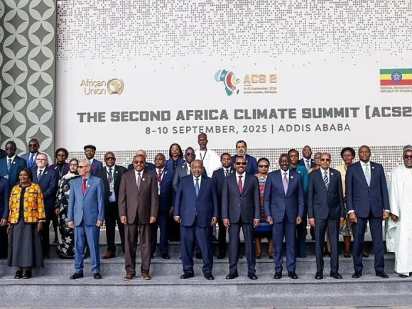 African leaders embrace the Addis Ababa Climate, Peace, and Justice Declaration