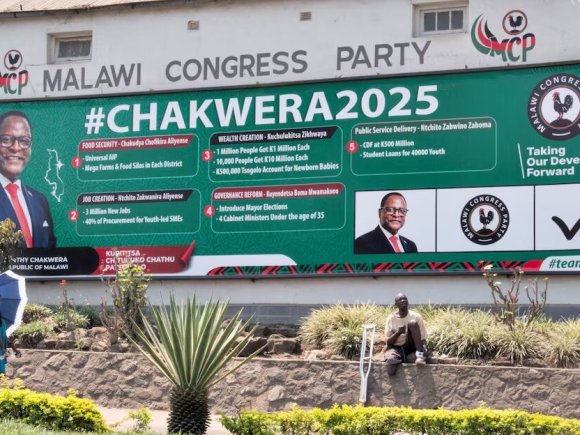 Rival supporters rejoice as the president of Malawi admits defeat in the election