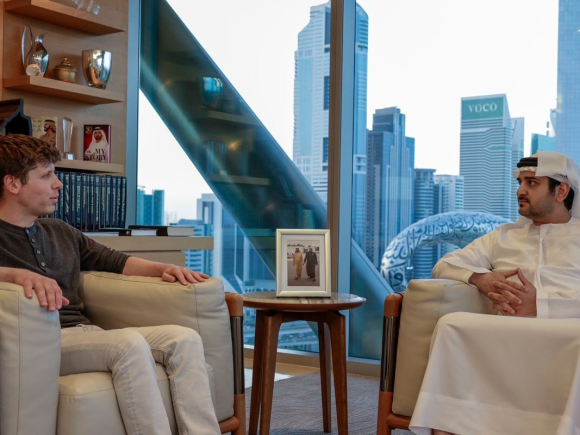 The president of the UAE meets with the CEO of OpenAI to talk about AI cooperation
