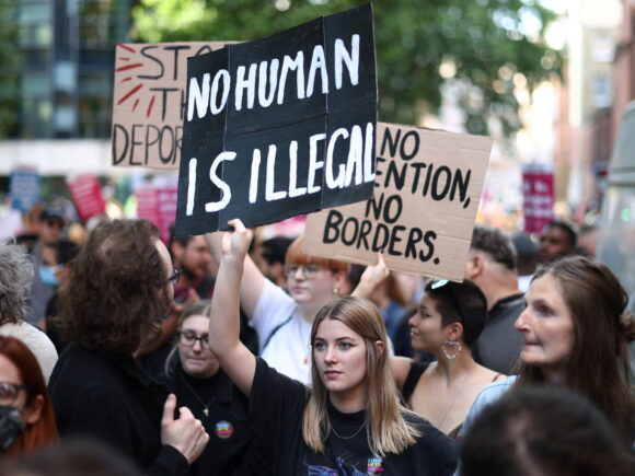 UK warns international students not to overstay their visas and threatens deportation as the number of asylum claims rises