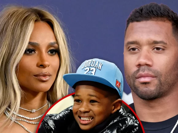 The last name of Ciara’s son’s future appears to be a source of some confusion