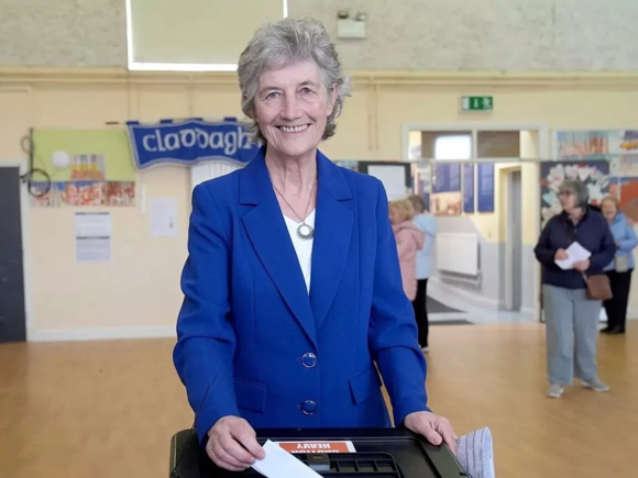 Connolly, an independent left-wing politician, wins the Irish presidency by a significant margin