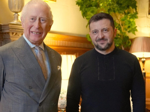 Zelensky Meets King Charles Before London Discusses Ukraine Aid With Starmer And European Leaders