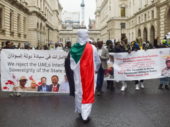 London Protesters Call for Action as the Sudan War Enters a Deadlier Phase