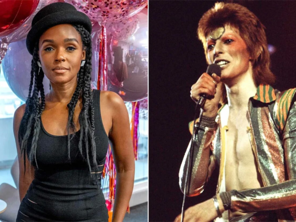 Janelle Monáe claims that she saw David Bowie live while traveling back in time