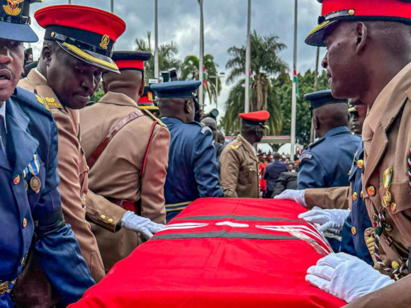 Gunfire Breaks Out at Nairobi’s Raila Odinga Memorial as Mourners Force Entry