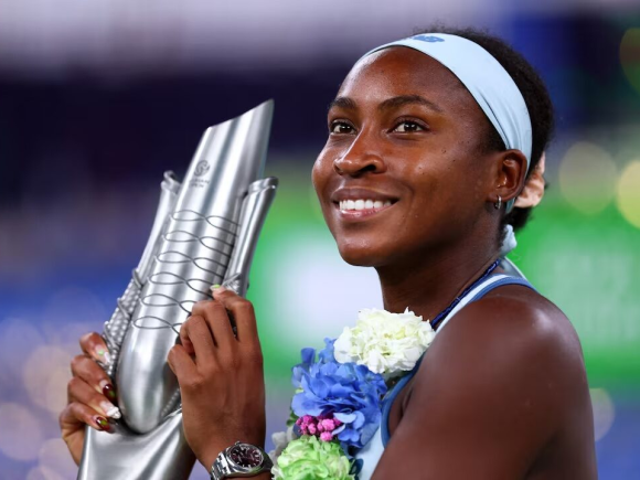 Gauff and Pegula rally to win the Wuhan title in the all-American final