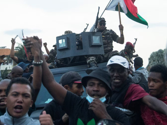 Madagascar is on watch negative by S&P because of increased political unrest