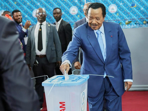 Cameroon is counting votes as the world’s oldest president tries to stay in power much longer