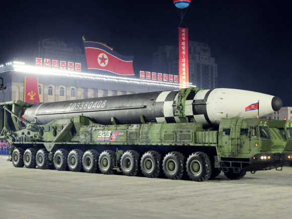Kim Jong Un referred to North Korea’s latest Hwasong-20 intercontinental ballistic missile as the regime’s most potent weapon