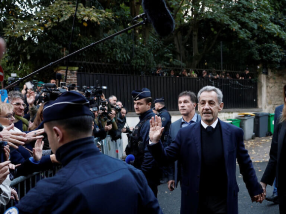 Former French President Sarkozy says his time in prison was “draining” and was released pending appeal