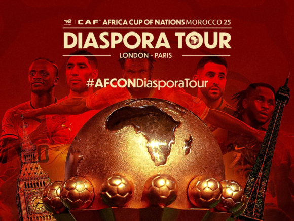 CAF launches the AFCON 2025 Diaspora Tour in London and Paris