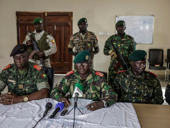 Officers in the army claim to have taken control of Guinea-Bissau